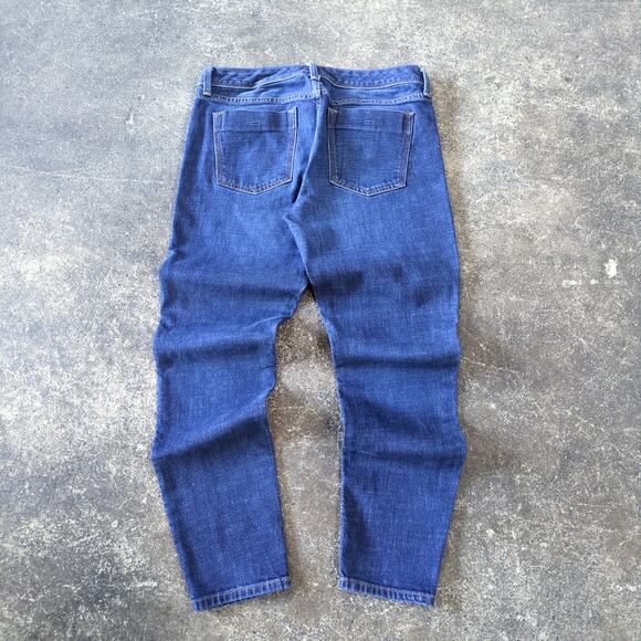 Banana Republic Jeans Womens 29 Blue Skinny Dark Wash Preppy Y2K Retro Stretch - Picture 3 of 8